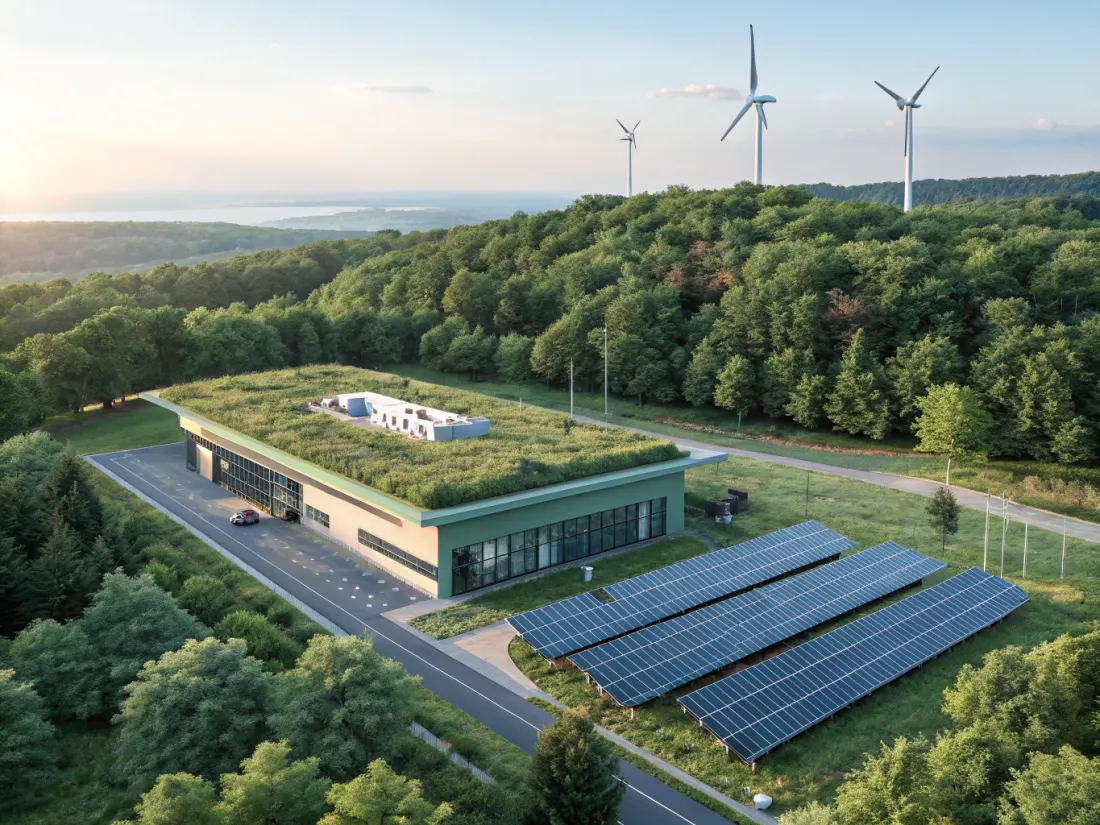 Data center durable et bas carbone